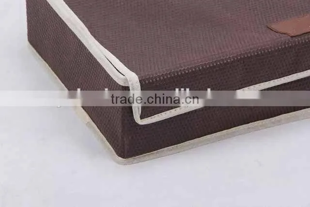 rectangular non-woven 12 lattice storage box