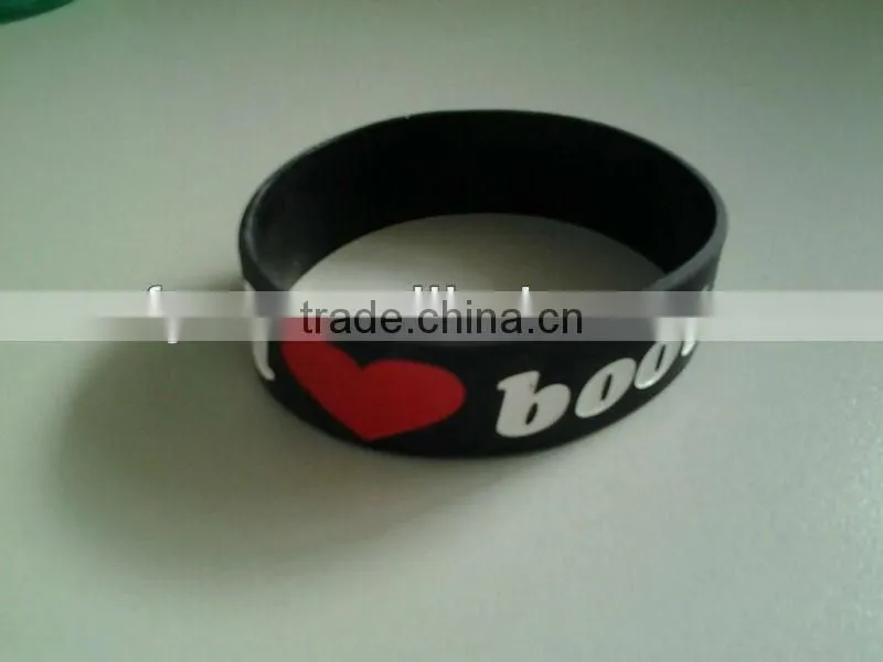 i love boobies silicone bracelets