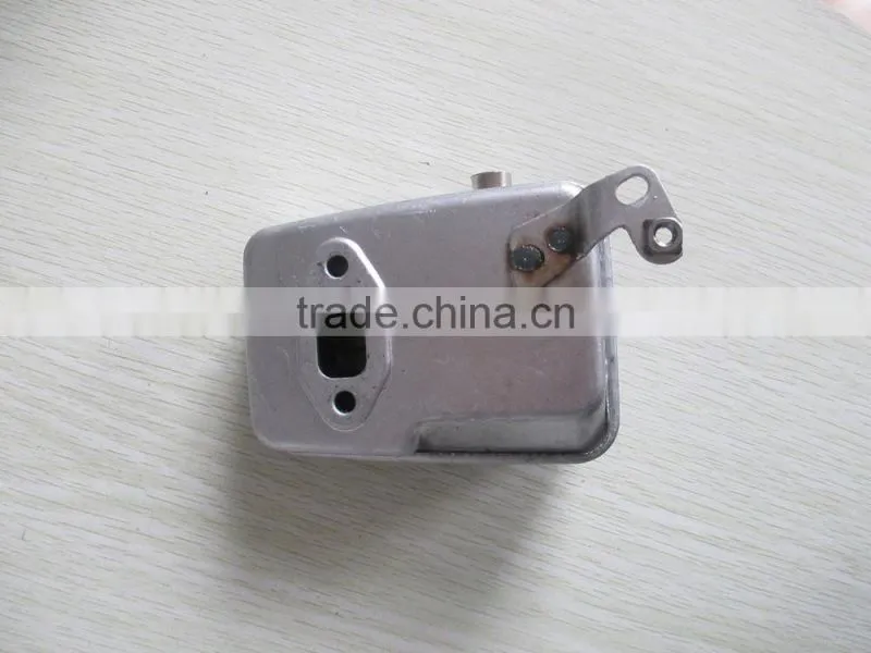 two stroken single cylinder brush cutter spare parts muffler