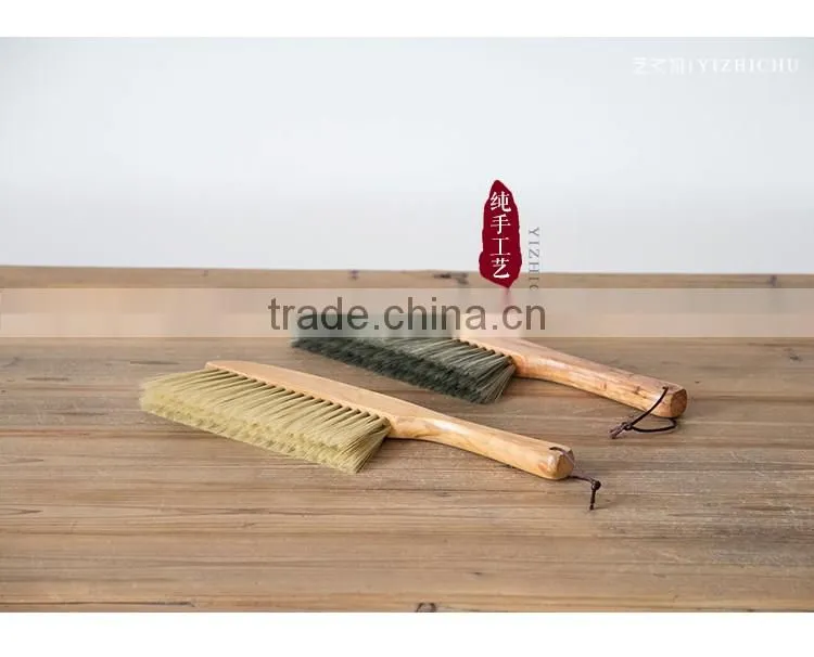 wood handle plastic cleaning home brush