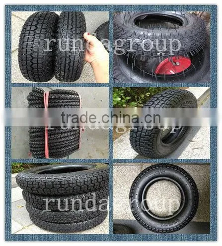 jiaonan popular pattern and hot sale 350-8 wheelbarrow tires