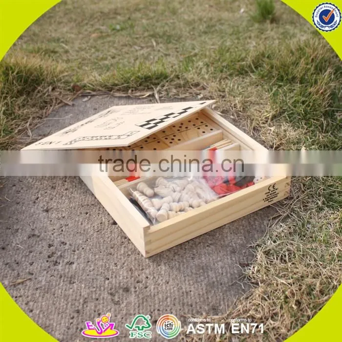 2017 wholesale baby wooden checkers set new design kids wooden checkers set best children wooden checkers set W11A051