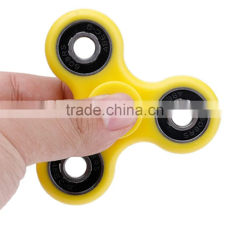 Fidget Hand Spinner Tri Ceramic Ball Desk Toy EDC Focus Stuffer
