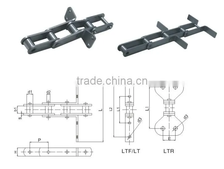 Carbon Steel Drag Conveyor Chain