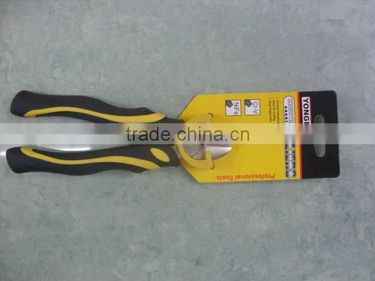 YFC01_40 new design drop forged combination plier with TPR handle