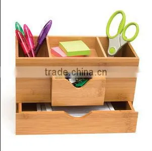 bamboo mini bookshelf/commodity shelf/stationary shelf