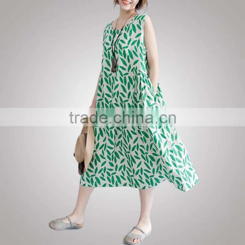 Beautiful Ladies Japan Style Comfortable Maxi Dress With Competitive Price