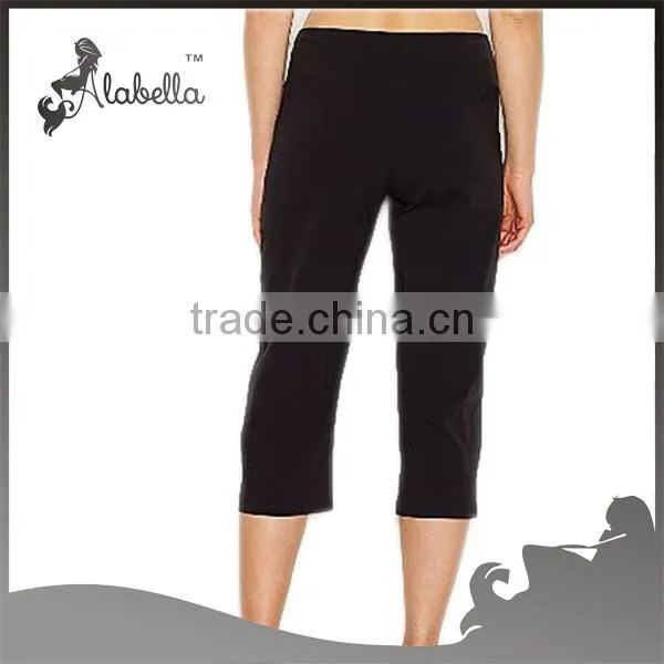 Sexy gym capris design women prevalent yoga leggings pants capri sun