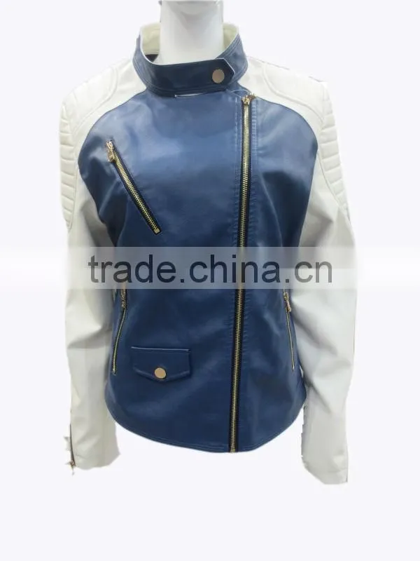 wholesale latest fashion pu jacket