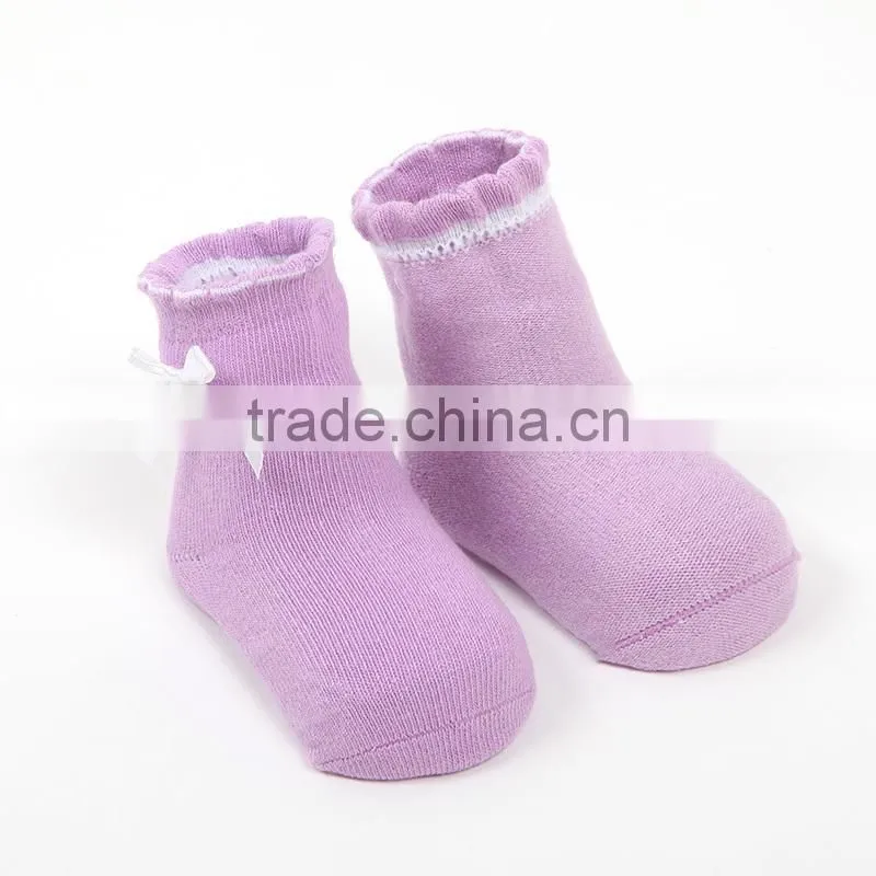 New Fashion Pretty Bow Ankle Baby Socks