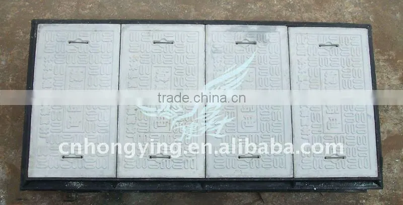 Electrical steel fiber 500x400x30 manhole cover