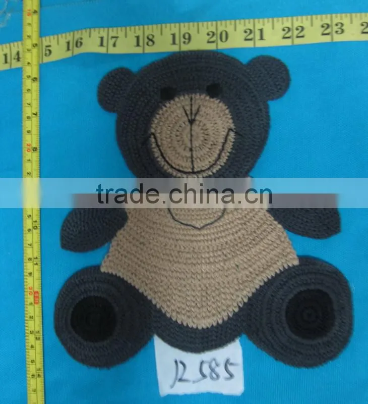 cotton animal embroidery patches for kid's clothing