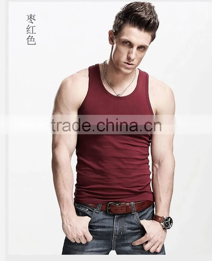 Mens Blank Tight Athletic Tank Top Wholesale