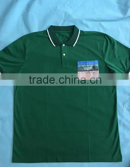 2017 New Products men Short Sleeve Polo T-shirt cheap custom printed polo t shirts