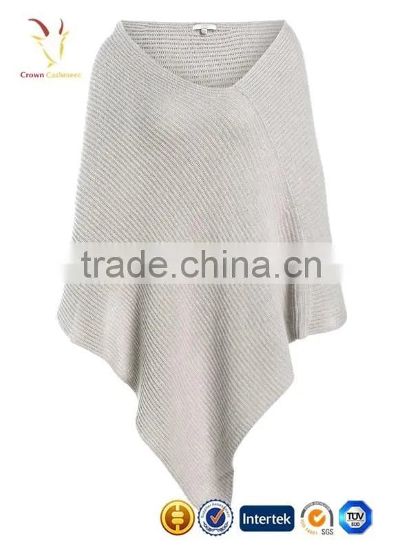 Ribbed Formal Cashmere Wrap Shawls for Women
