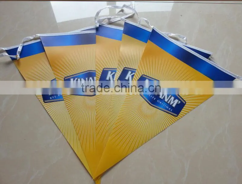 customized pennant bunting flag