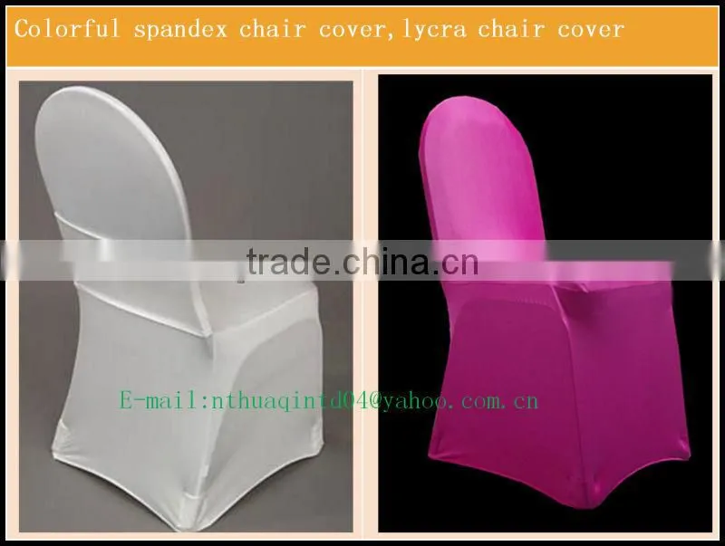 Hotel textile chair cover banquet chair cover spandex chair cover lycra chair cover four way stretch chair cover