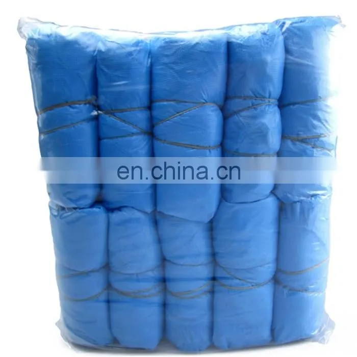 xiantao factory disposable PE/CPE waterproof single use shoe cover