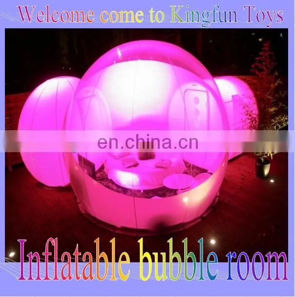 Cut Inflatable Tents with Led lights