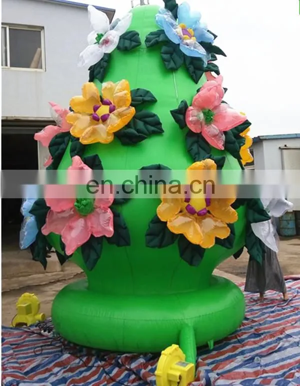 hot sale yard decoration inflatable flower