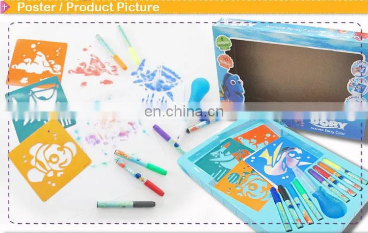Magic Coloring Spray Paint Art Sets