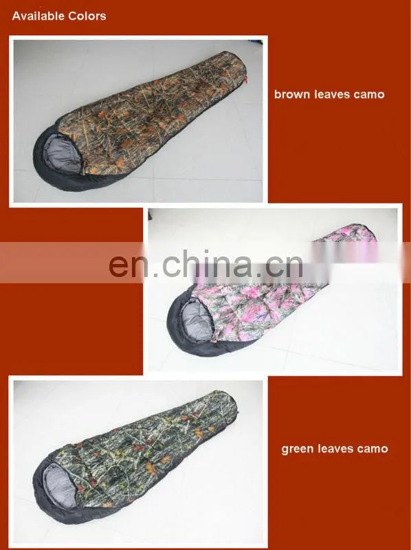 Custom made military sleeping bag