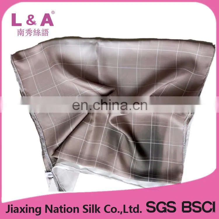 2017 Digital printing hand rolled real silk scarf women long