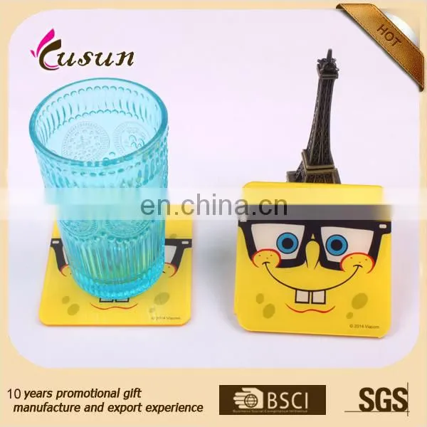Customized plastic coaster, acrylic coaster, drink coaster
