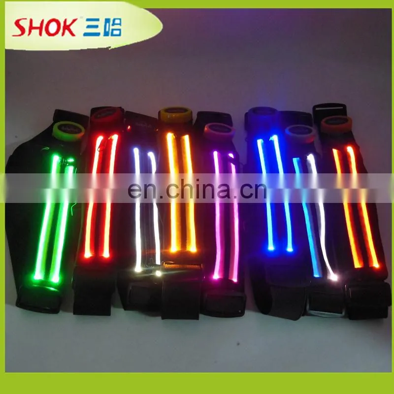 High quality Rechargeable Led Belt led flashing waistband