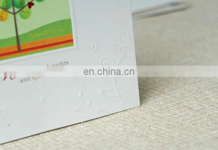 Best wishes handmade paper Greeting cards(ZY19-3035)