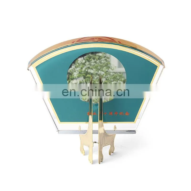 Custom 2017 hot sale plastic company souvenir plate