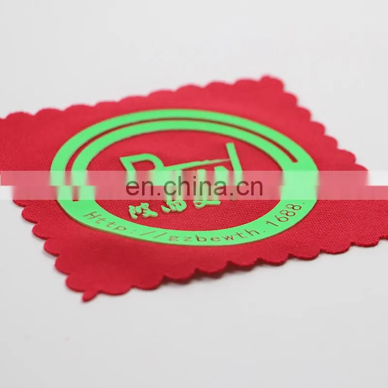 custom tagless heat transfer clothing labels