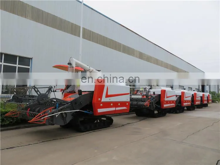 Kubota DC70 Rice Combine Harvester Machine Rubber Track For Sale