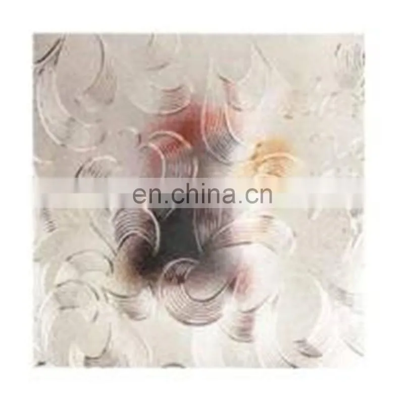 3.2mm 4mm solar patterned glass glass