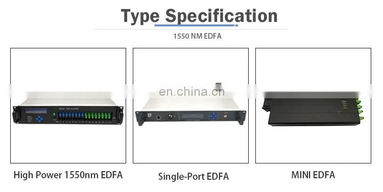 top selling low price 8 port fiber 22dbm ftth distribution optical amplifier edfa