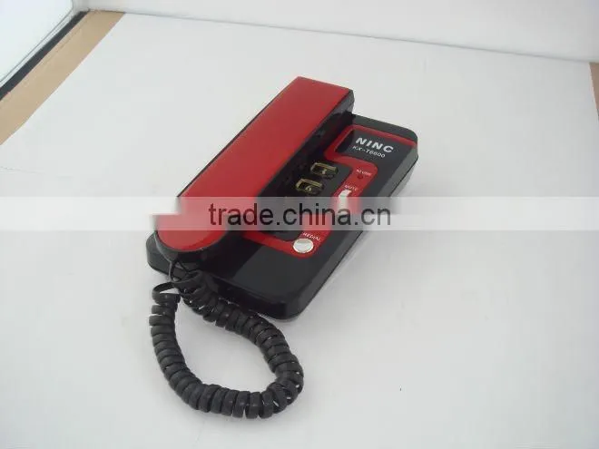 Slimline/wall mountable with CE standards for hotel/ bathroom phone/ lobby