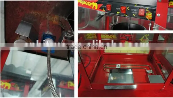 New Arrival Customized popcorn vending cart