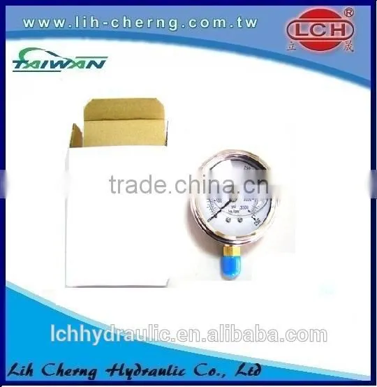 different types of pressure gauges