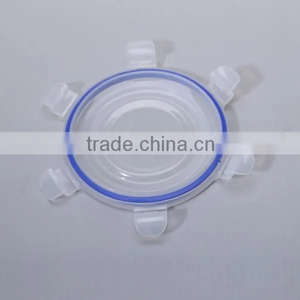Circular microwave fresh-keeping box Edible tableware plastic