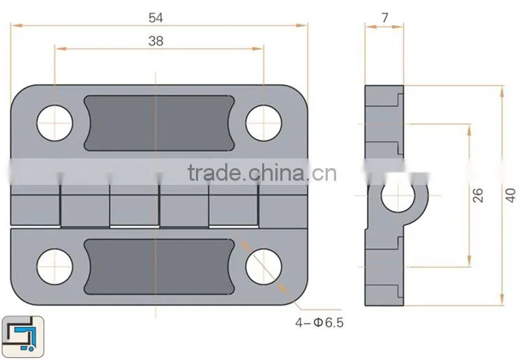 CE rohs China Factory direct selling Zinc alloy hinge