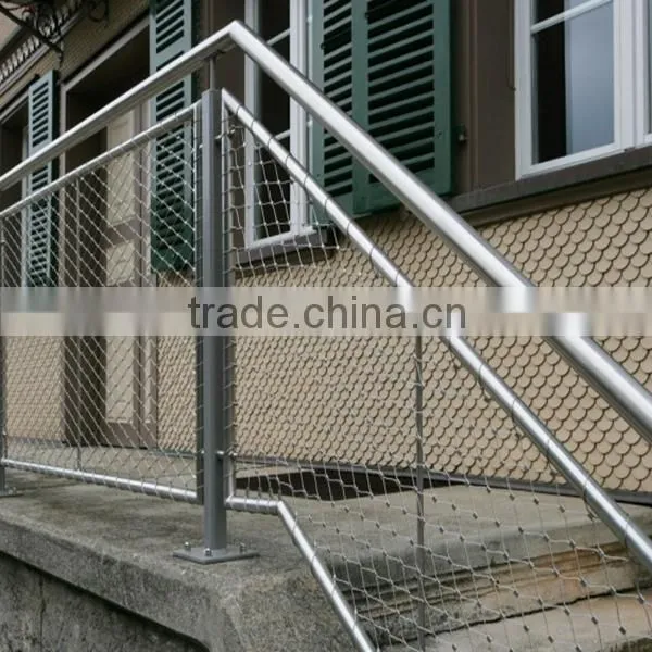 stainless steel webnet trellis for balustrade, Green Walls | generalmesh