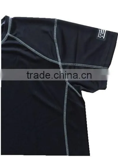 Factory wholesale cheap cut and sewen custom design casual mens tshirt