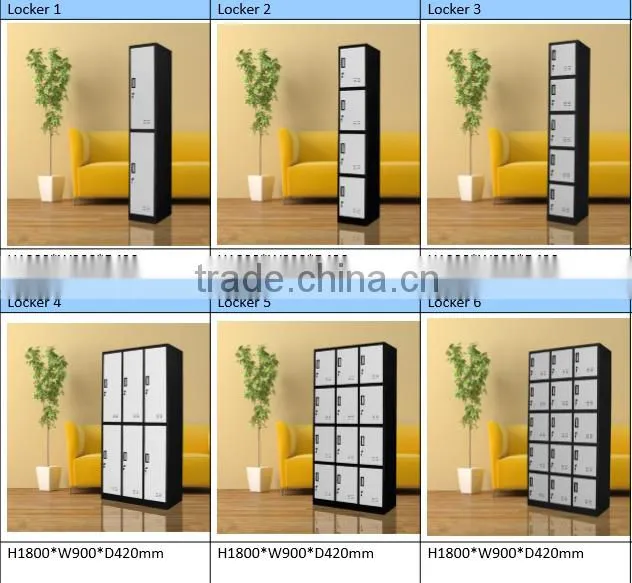 Waterpark Used Equipment Steel Locker Electronic Lock Steel Spa Locker For Storaging