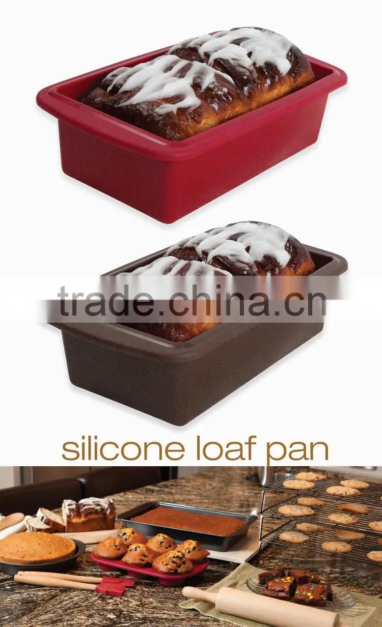 Eco-friendly silicone cake moulds Heat resistance silicone bread baking mold