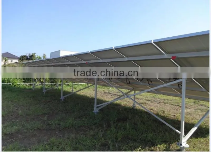 solar home power system solar aluminum mounting rail photovoltaic for the industry