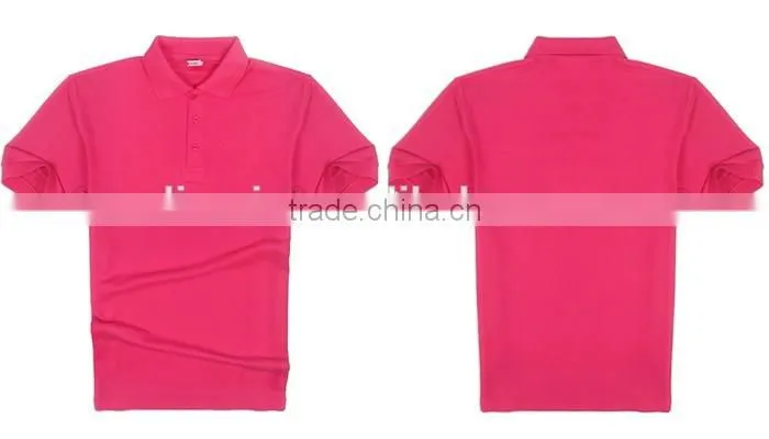 polo shirt custom for mens, yellow color polyester t shirt printing in china