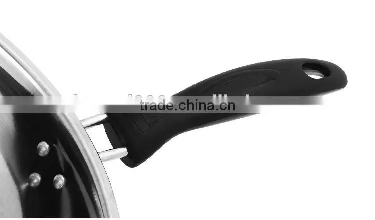 FDA LFGB SGS stainless steel non stick frying pan for house