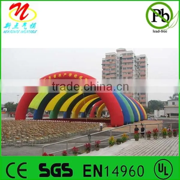 Giant inflatable soccer field inflatable football playground for fun
