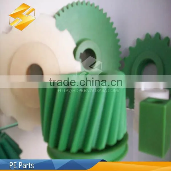 wear resistance plastic product customed uhmwpe shaped parts china supplier
