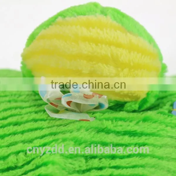Cute Soft Plush Animal Satchel/New Design Cuddly Toy Frog Zipper Bag/Plush Animal Frog bag